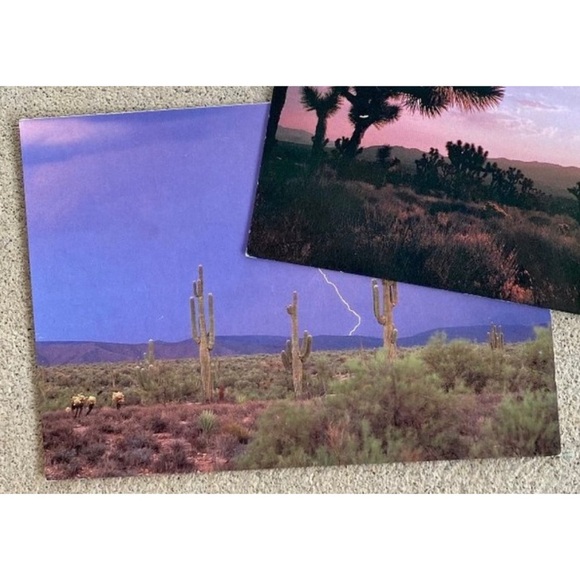 Arizona Lightening in the Desert Landscape Postcard - Picture 9 of 9